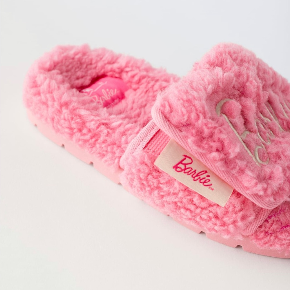 Barbie x Zara pink sandals